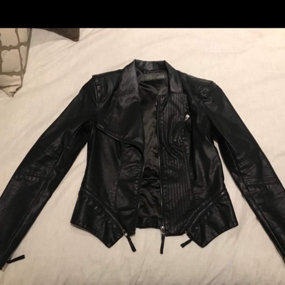 BLANK NYC faux leather jacket